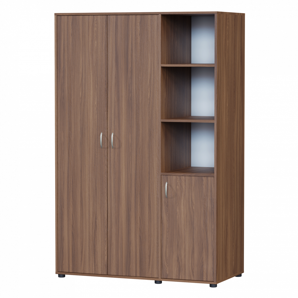 Шафа гардеробна комбінована напівзакрита Б-121 МЕБЛІ-ТЕХНОСТИЛЬ